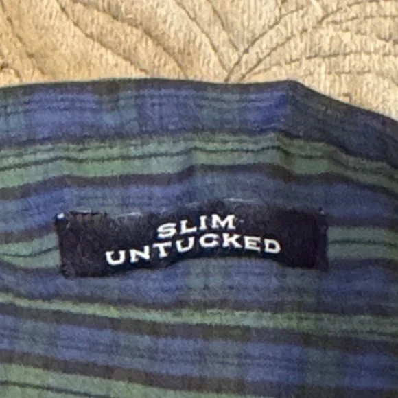 J. Crew Performance Shirt in Blue and Green - Picture 11 of 13